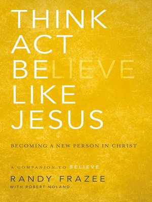 Think, Act, Be Like Jesus - ebook